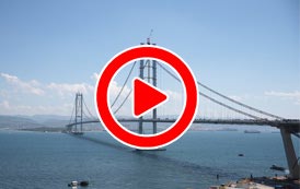 مراحل ساخت بزرگترین پل معلق کشور ترکیه در استانبول3