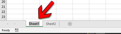 Select Active Sheet in Excel