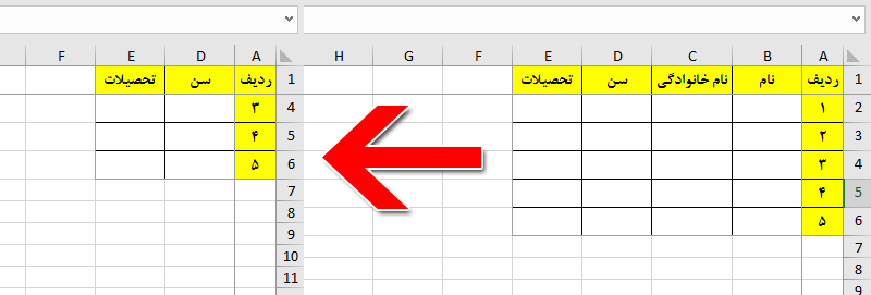Freeze Row And Column in Excel