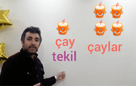 جمع بستن در زبان ترکی استانبولی
