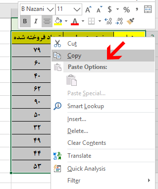Copy Range To Copy in Excel