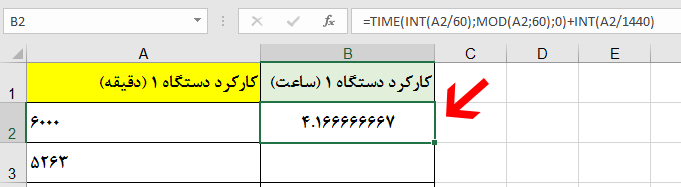 Use Int Function in Excel
