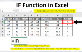 If function in Excel