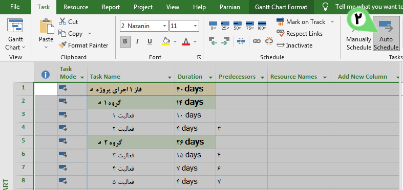 Set Auto Schedule For All Task in MSP