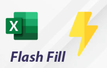 کاربرد Flash Fill در اکسل