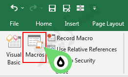 Show Recorded All Macros In Excel